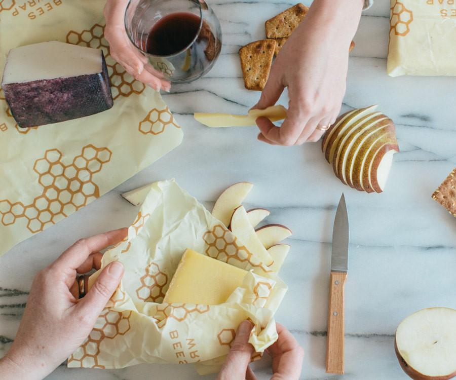 Reusable Beeswax Sandwich Wrap