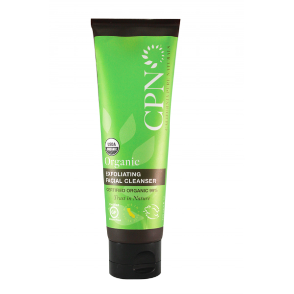 Exfoliating Organic Facial Cleanser California Pure Naturals