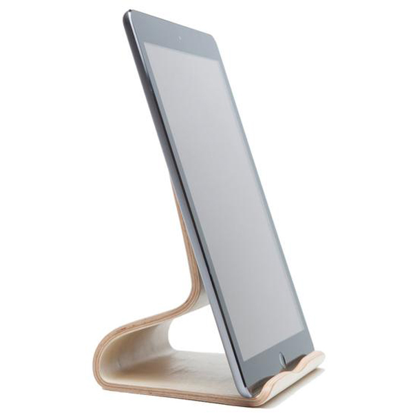 bamboo tablet stand