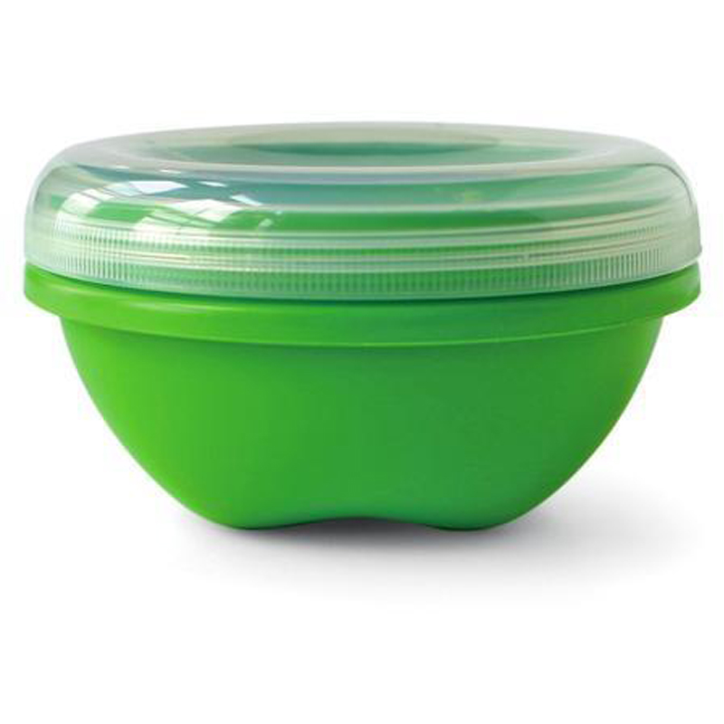 Small Round Recycled Plastic Food Storage Containers 19oz. Preserve