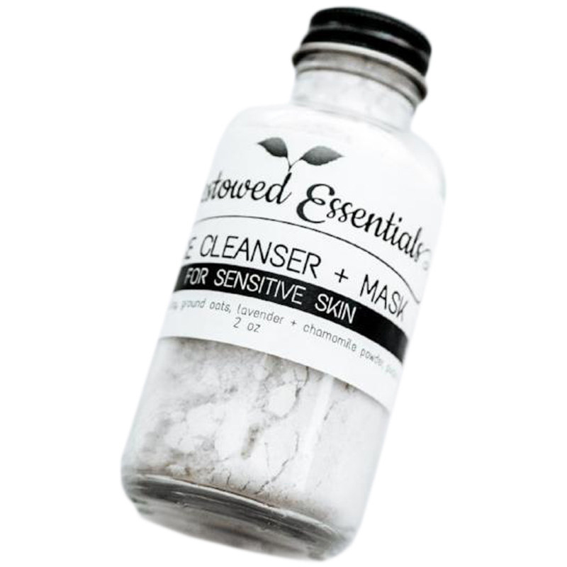 Natural Clay Face Mask Sensitive Skin Bestowed Essentials EarthHero