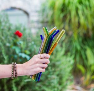 Simply Straws Glass Straws | EarthHero | 7 Ways to Ditch Plastic