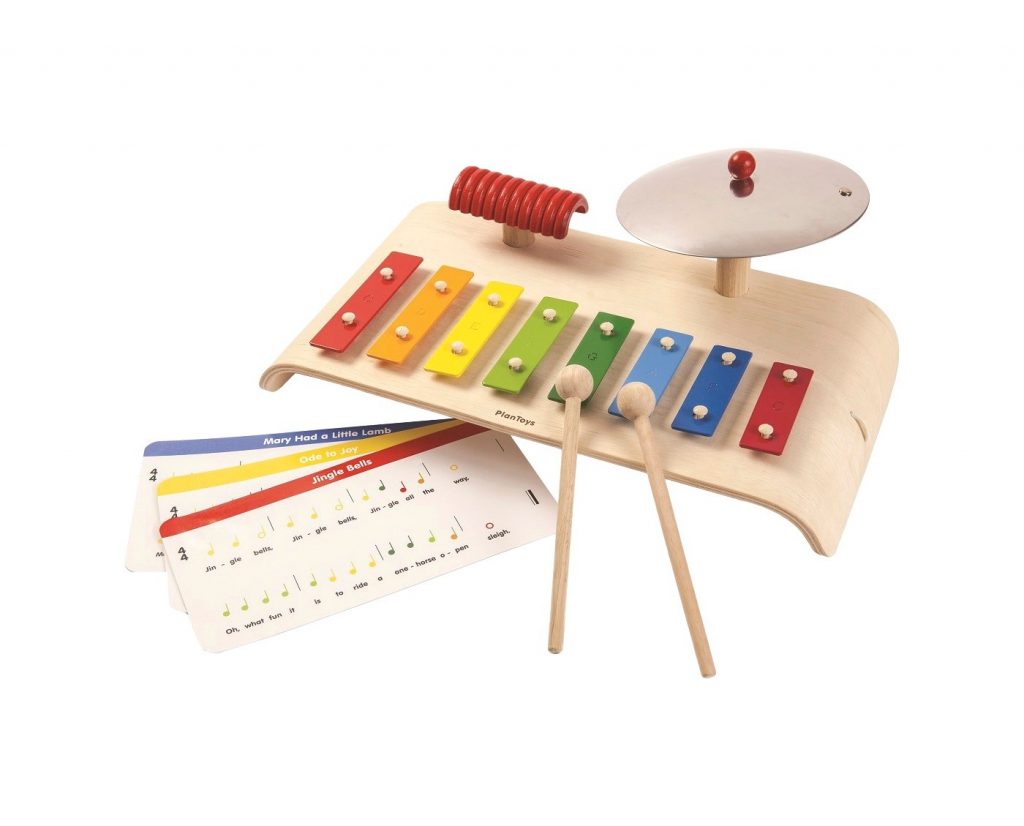 PlanToys Musical Xylophone Set PlanToys EarthHero