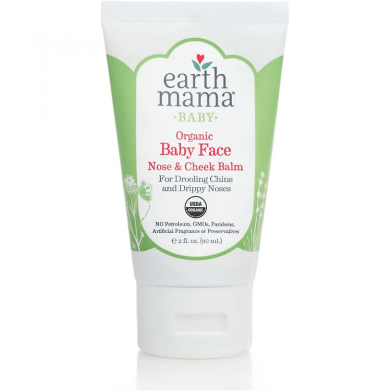 Organic Facial Baby Cream Earth Mama NonToxic Baby Products