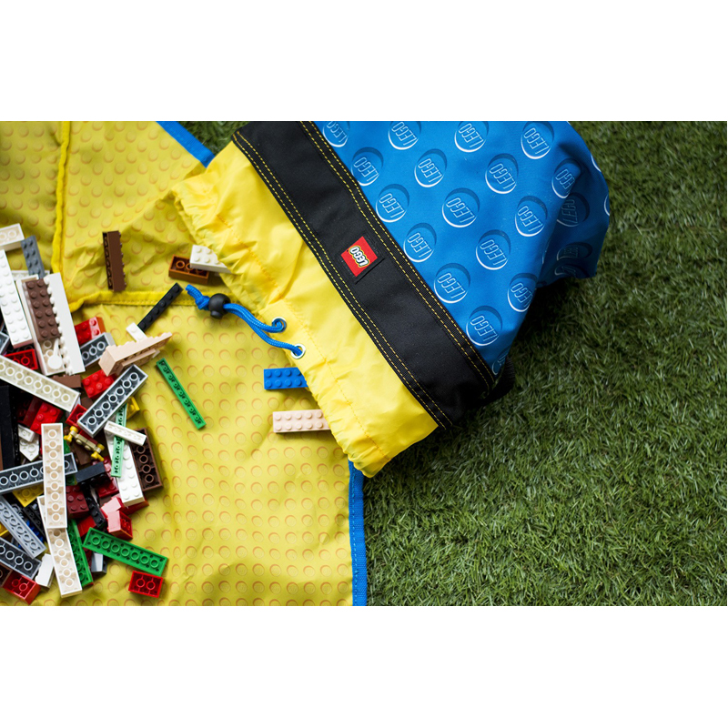 Blue Cinch LEGO® Storage Bucket LEGO® Bags EcoFriendly Toy Storage