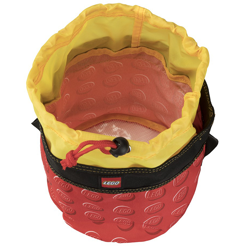 Red Cinch LEGO® Storage Bucket LEGO® Bags EcoFriendly Toy Storage