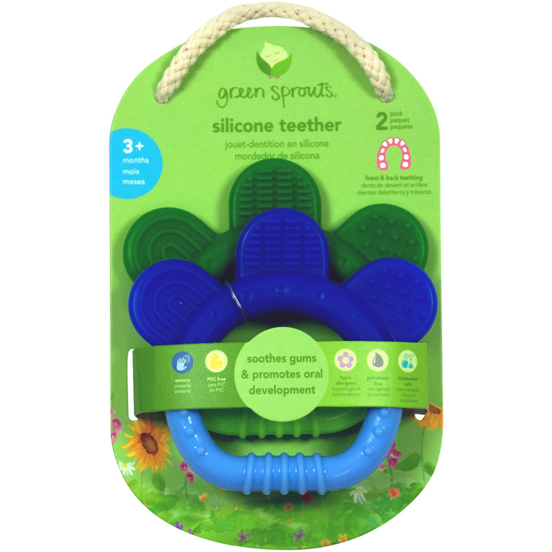 green sprouts teething ring