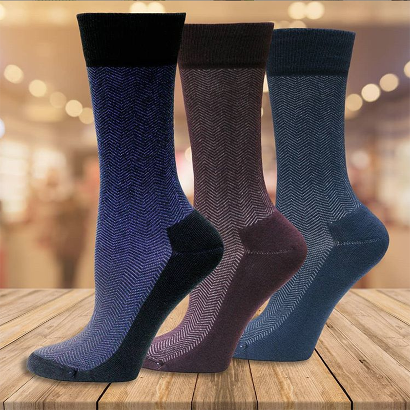 Organic Cotton Cushioned Dress Socks Maggie's Organics EarthHero