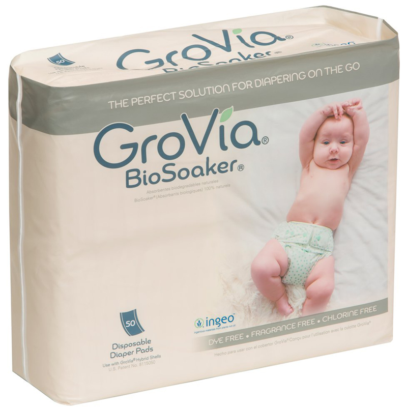 Disposable Cloth Diaper Pads GroVia Shop EcoFriendly on EarthHero