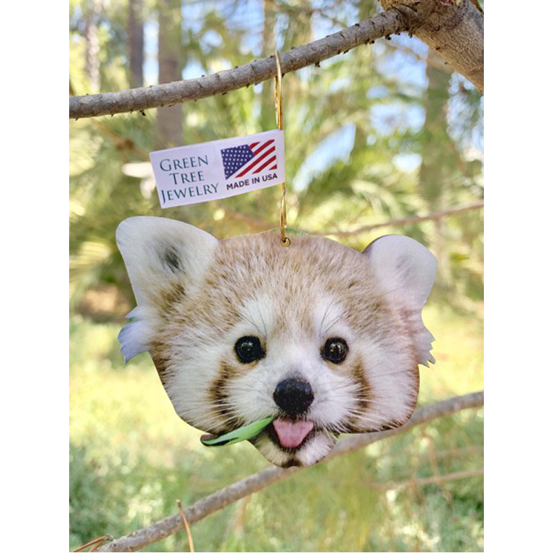 Red Panda Christmas Ornament 