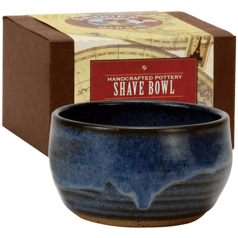 Handmade Pottery Shaving Bowl Badger Shop eco on EarthHero