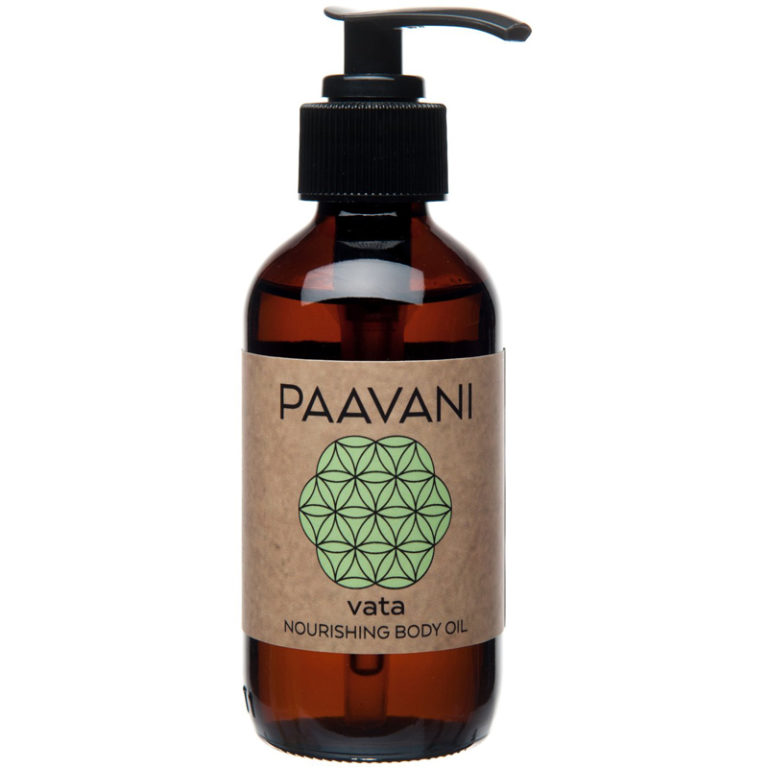 Ayurvedic Organic Body Oil PAAVANI Ayurveda EarthHero
