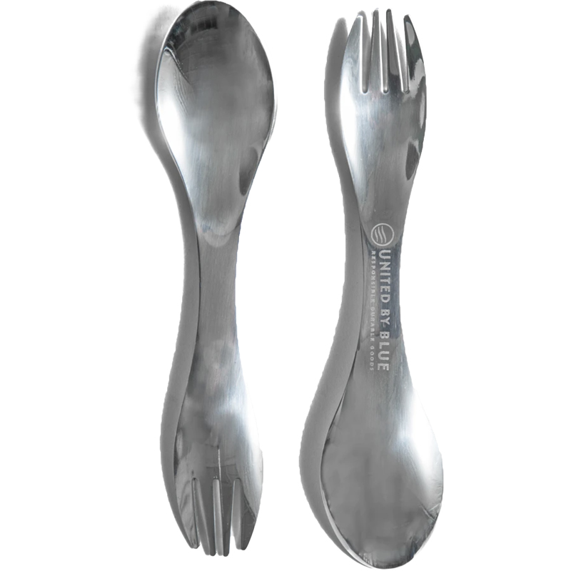 Stainless Steel Camping Spork Pack United by Blue EarthHero