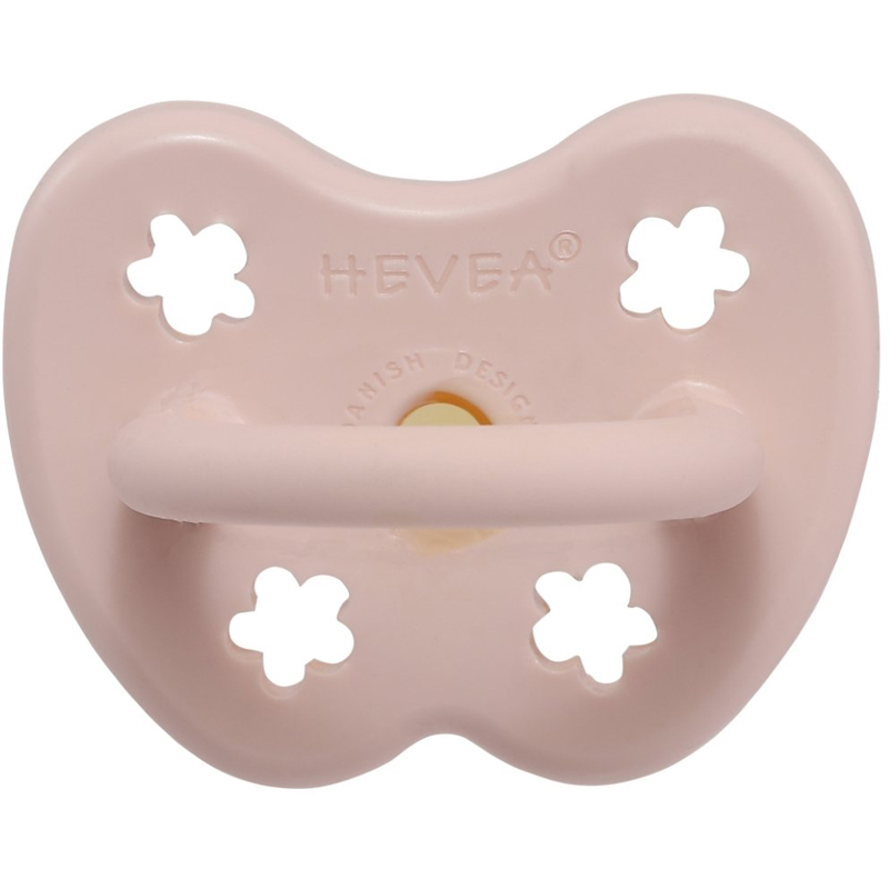 Pink Newborn Natural Rubber Pacifier HEVEA EarthHero