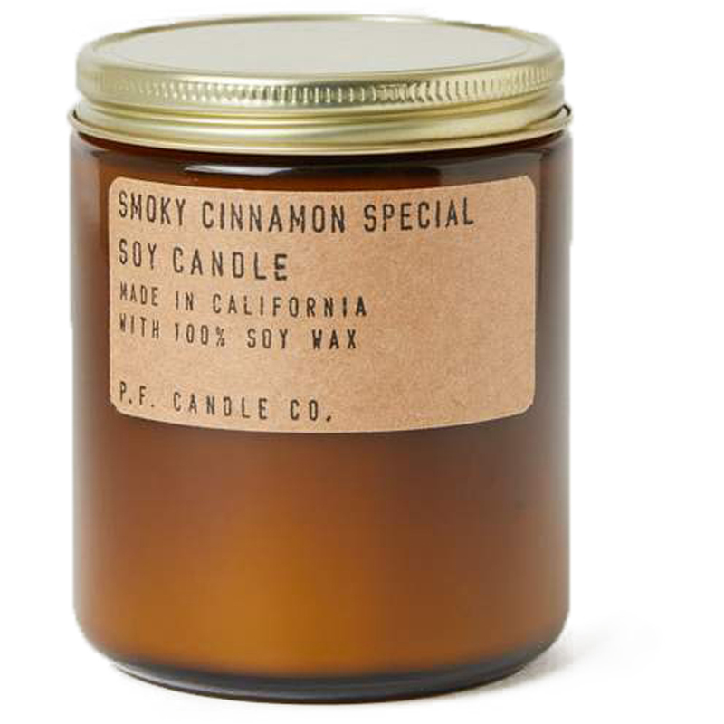 Smoky Cinnamon Soy Candle 7.2oz P.F. Candle Co. EarthHero