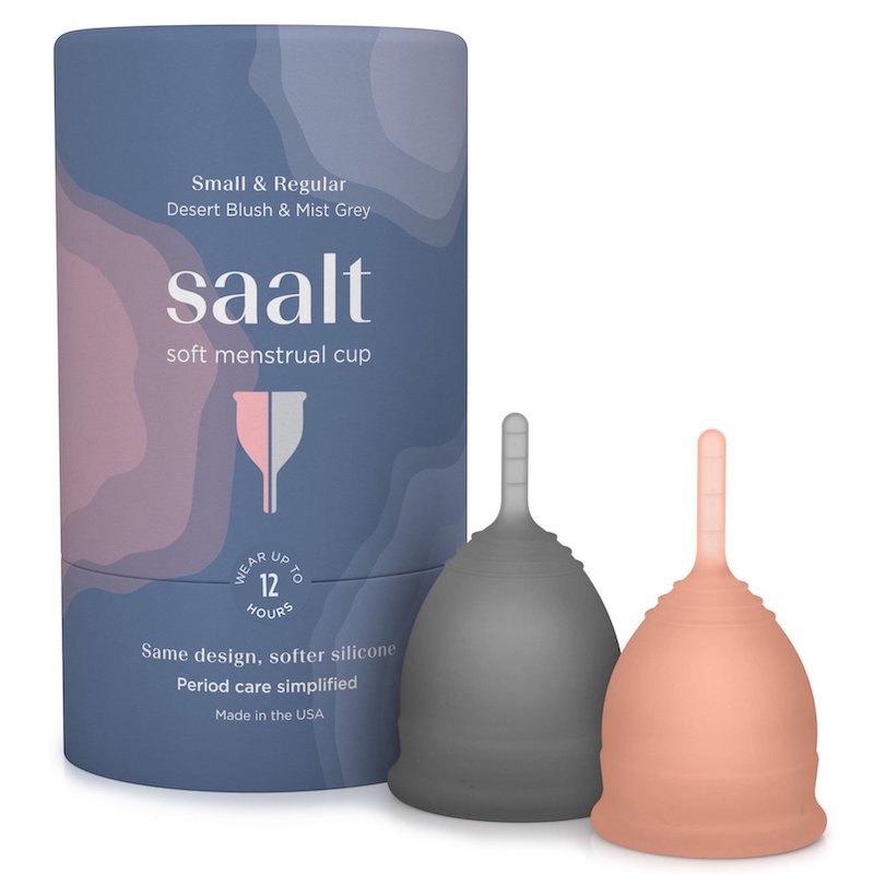 Saalt Soft Silicone Menstrual Cup Duo Pack EcoFriendly Products on