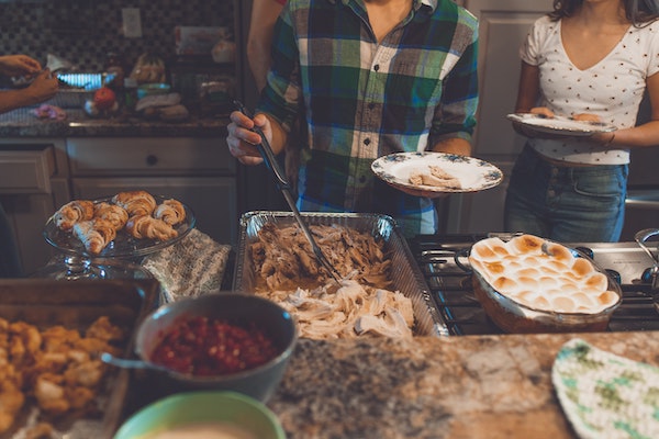 Thanksgiving food waste