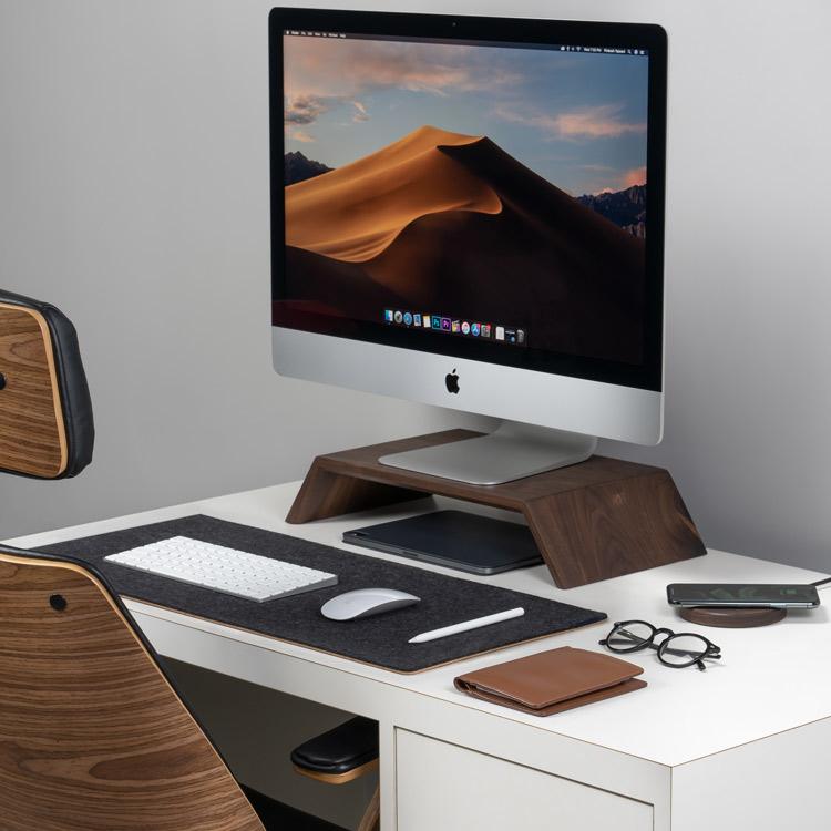 Felt & Cork Desk Mat Oakywood Shop EarthHero