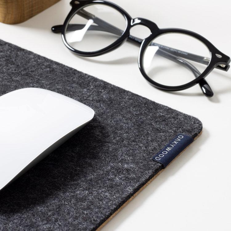 Felt & Cork Desk Mat Oakywood Shop EarthHero