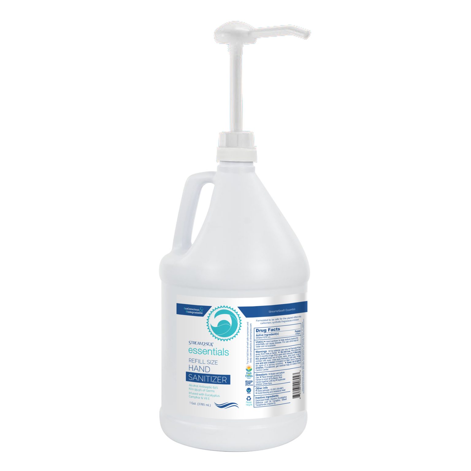 Gallon Liquid Hand Sanitizer Stream2Sea EarthHero