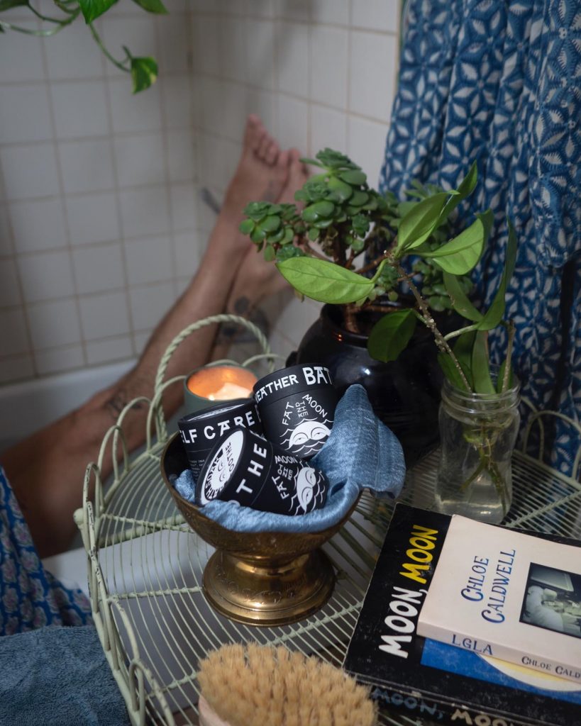 Self care mineral bath soak | Fat and the Moon | 14 Sustainable Valentine's Day Gifts to Show Your Love This Season | Sustainable