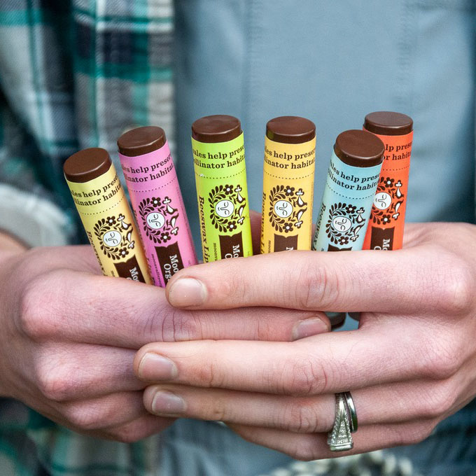Organic Beeswax Lip Balms | Moon Valley Organiis | 14 Sustainable Valentine's Day Gifts to Show Your Love This Season | Sustainable