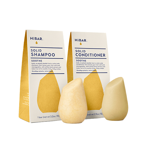 Soothe HiBAR Shampoo + Conditioner Bars HiBAR Shop EarthHero