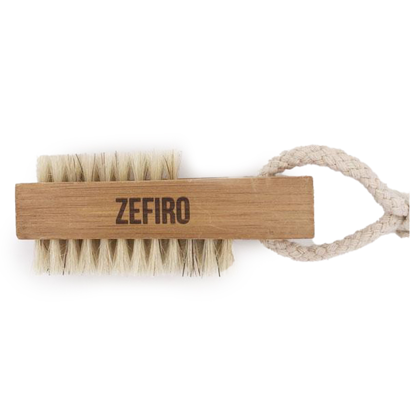 Bamboo Soft Nail Brush Zefiro EarthHero