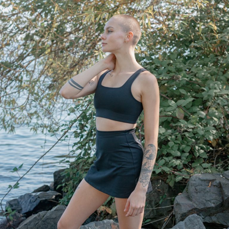 Girlfriend Collective High Rise Skort | Girlfriend Collective | EarthHero