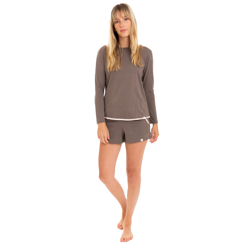 Women's Loungewear Shorts Set Leena & Lu EarthHero
