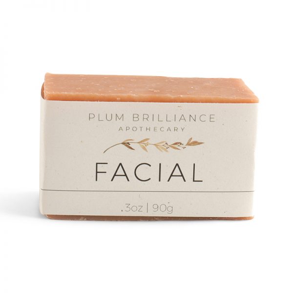Pink Clay Natural Face Soap Bar Plum Brilliance Shop EarthHero