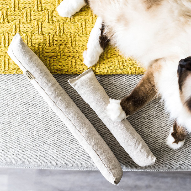 Hemp Kicker Cat Toy Boba & Vespa EarthHero