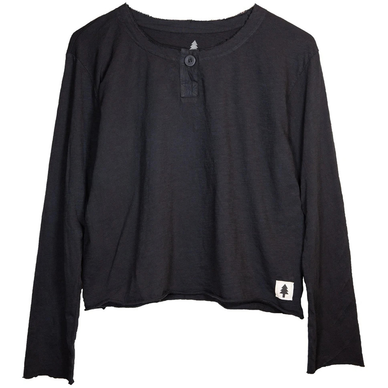 Women's Organic Cotton Henley LumberUnion EarthHero