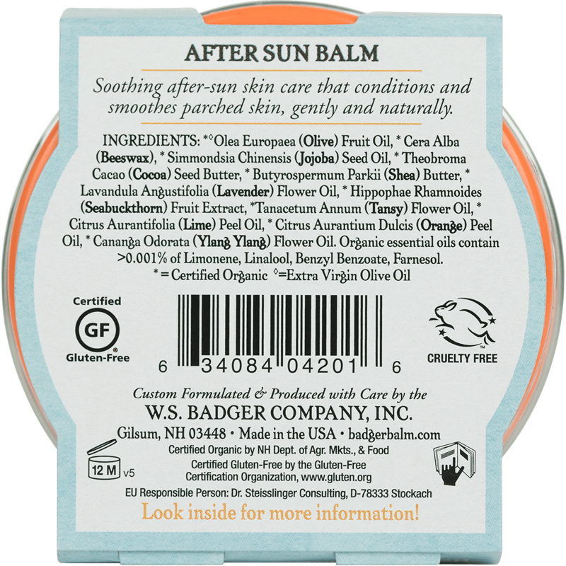 After Sun Balm 2oz Badger EarthHero