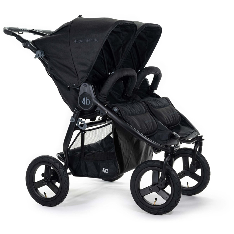 Bumbleride Indie Twin Stroller - Matte Black
