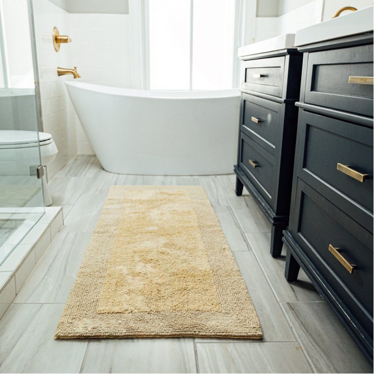 Puro Organic Cotton Bath Rug Grund EarthHero