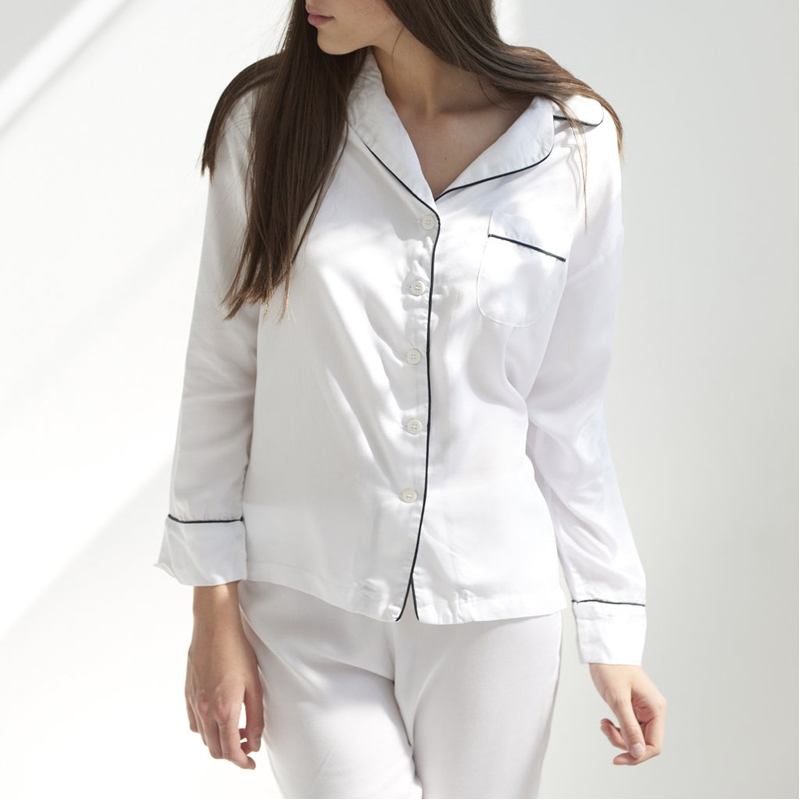 long sleeve pajama tops