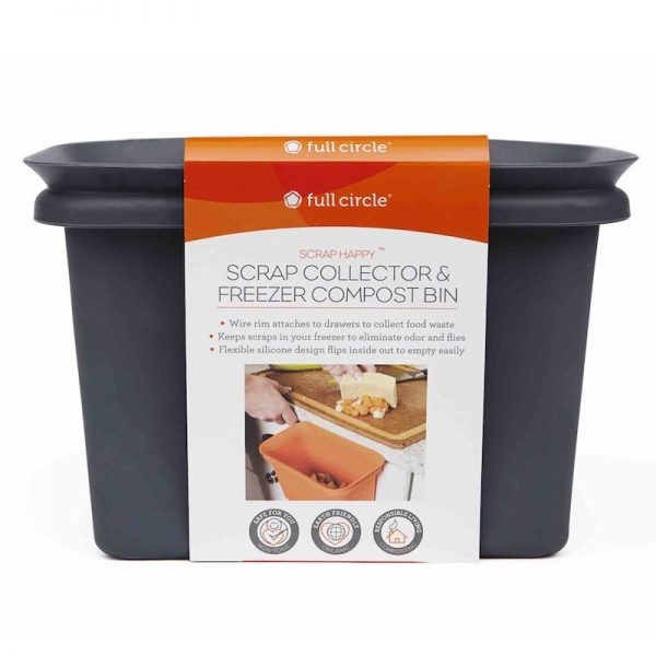Scrap Happy Kitchen Compost Bin Full Circle Home EarthHero