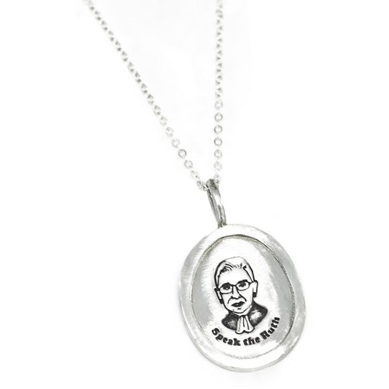 RBG Pendant Necklace | Chocolate and 