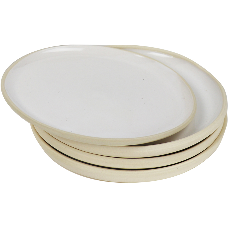Handmade Ceramic Salad Plate 4pk Lafayette Avenue Ceramics Shop