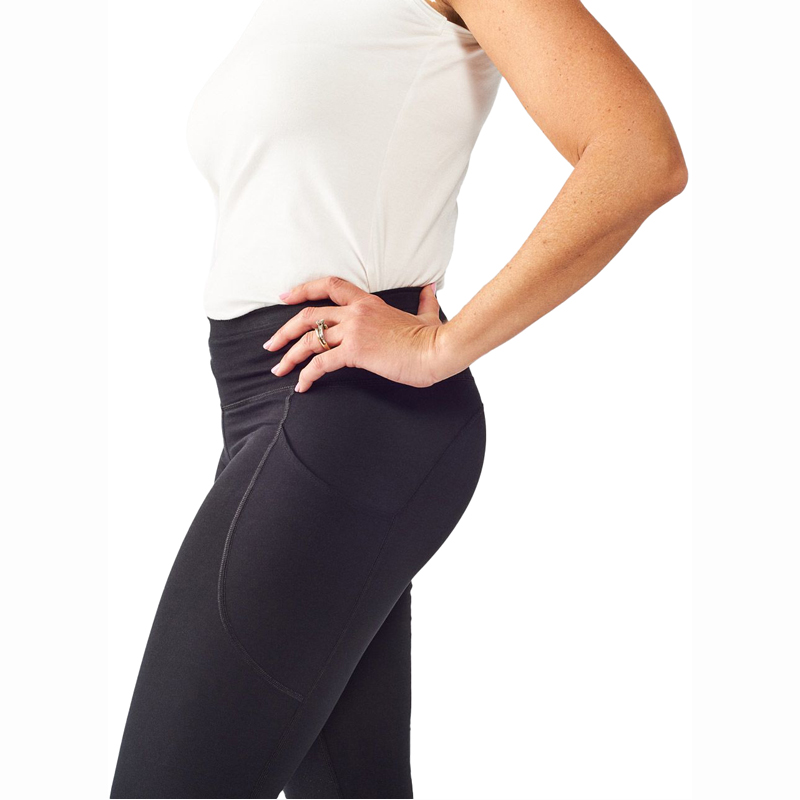 Organic Cotton Pocketed Ankle Leggings 